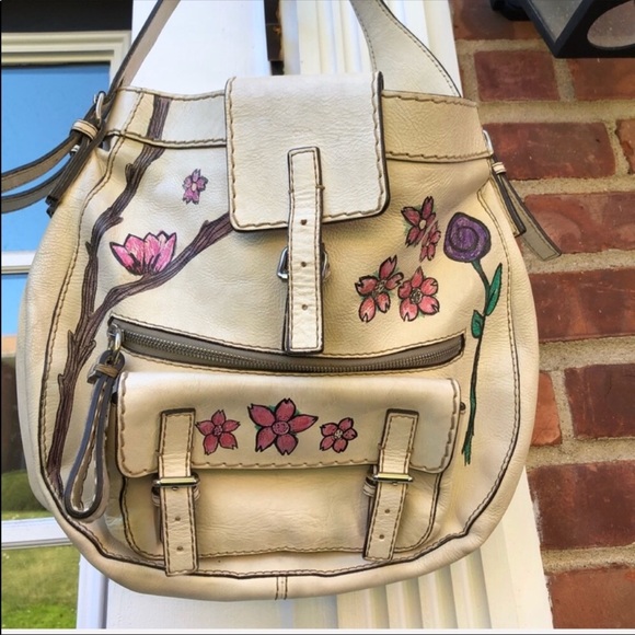 Chloe Handbags - ❌SALE❌ Chloe “Flower Power” Cream  leather bag.